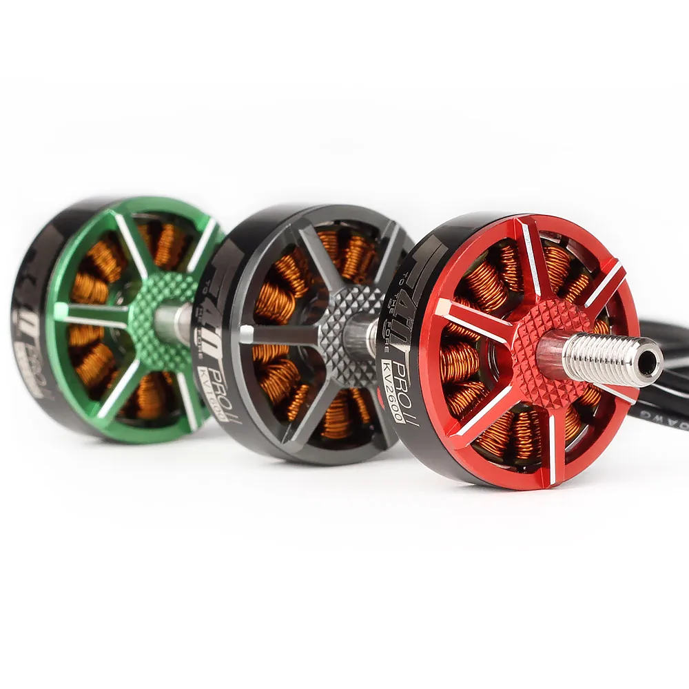 Оригинальный T motor Tmotor F60 PRO II 2207 1750/2500/2700kv бесщеточный Электрический мотор для FPV