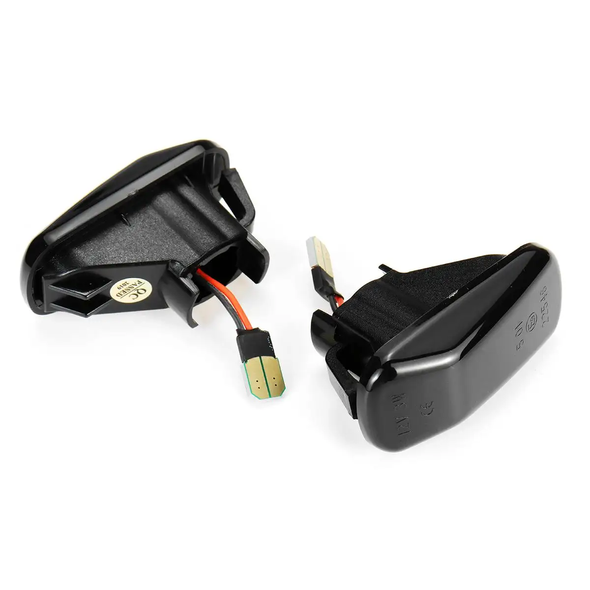 2x динамический светодиодные, боковые, габаритные фонари 12V течет поворотов светильник боковой фонарь-повторитель мигалка для потоковой передачи для интеграции DC5 Тип R