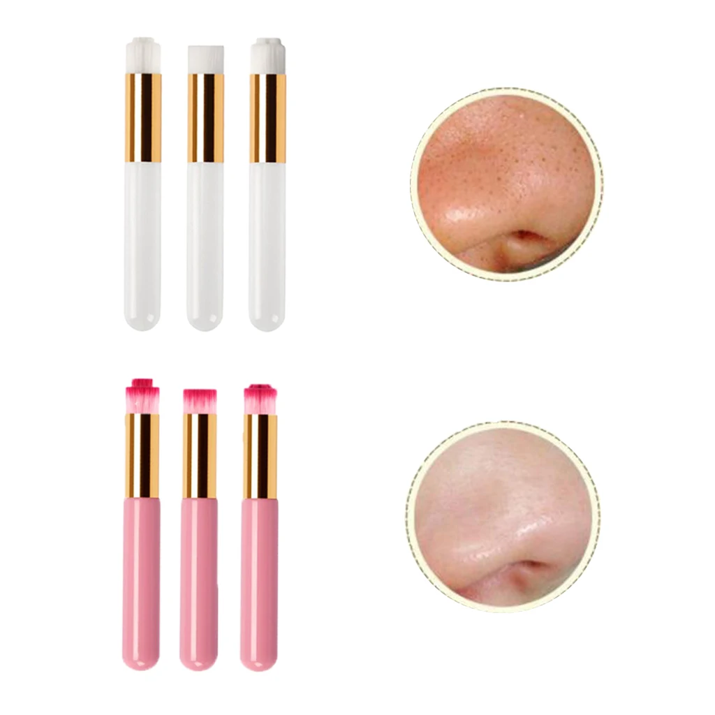3 Pieces /set Lash Shampoo Brushes Nose Pore Lash Cleanser Prolong Lash Prolong Lash Cleanser Lip Wands