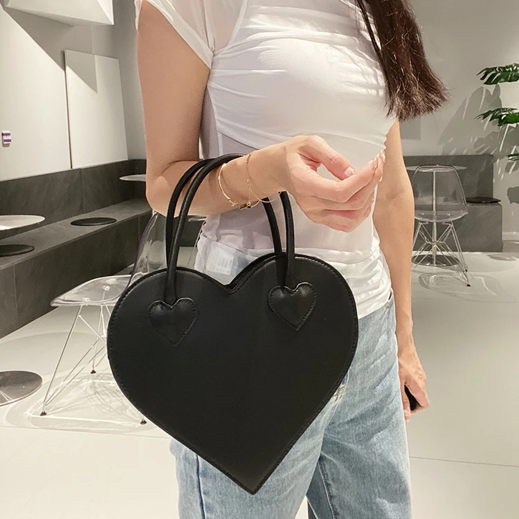 Heart-shaped Purses and Handbags for Women Designer Girls Shoulder