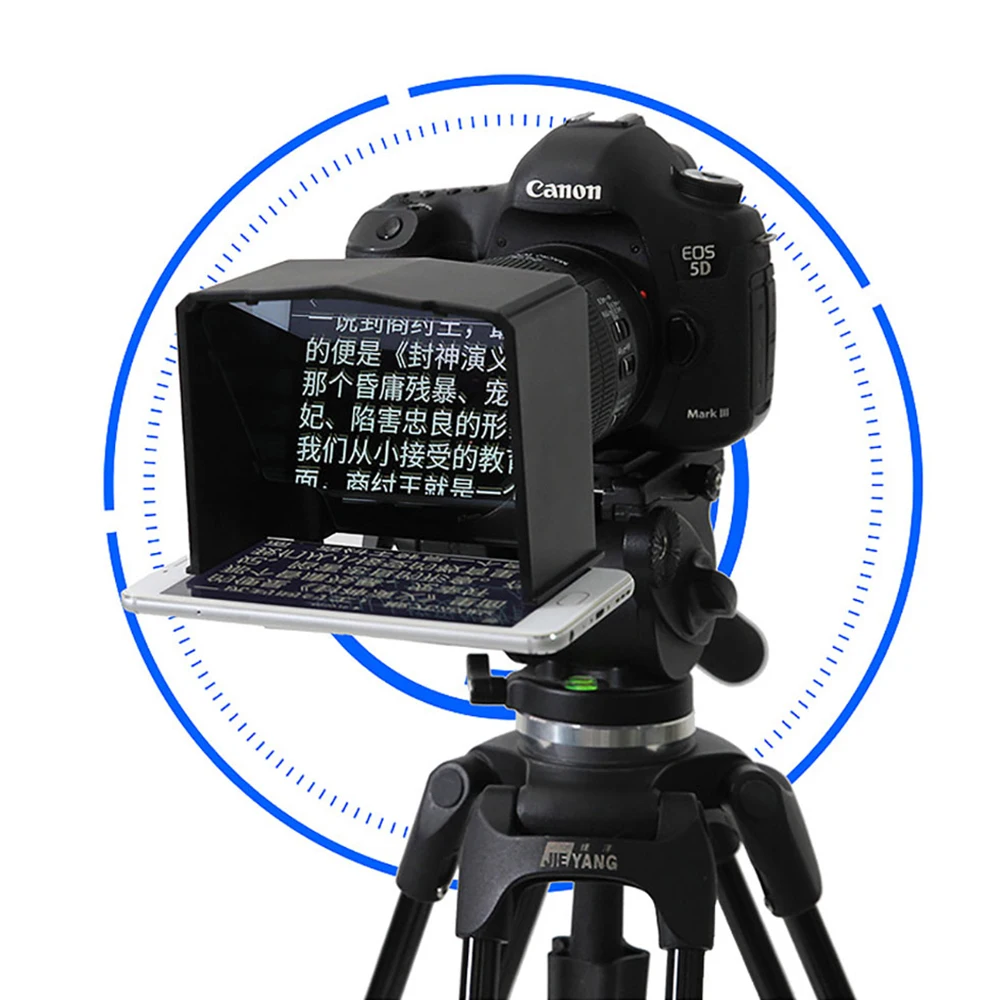 Teleprompter Camera Nikon Smartphone Prompter Prompter Canon