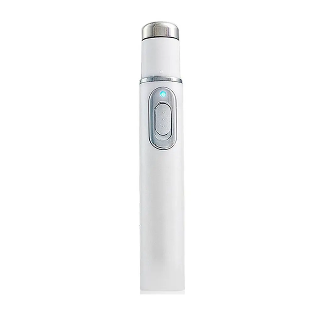 Kd-7910 Acne Laser Pen Machine Blu-Ray Acne Pen Portable Wrinkle Toxin Removal Treatment Massage Stainless Pen Massage