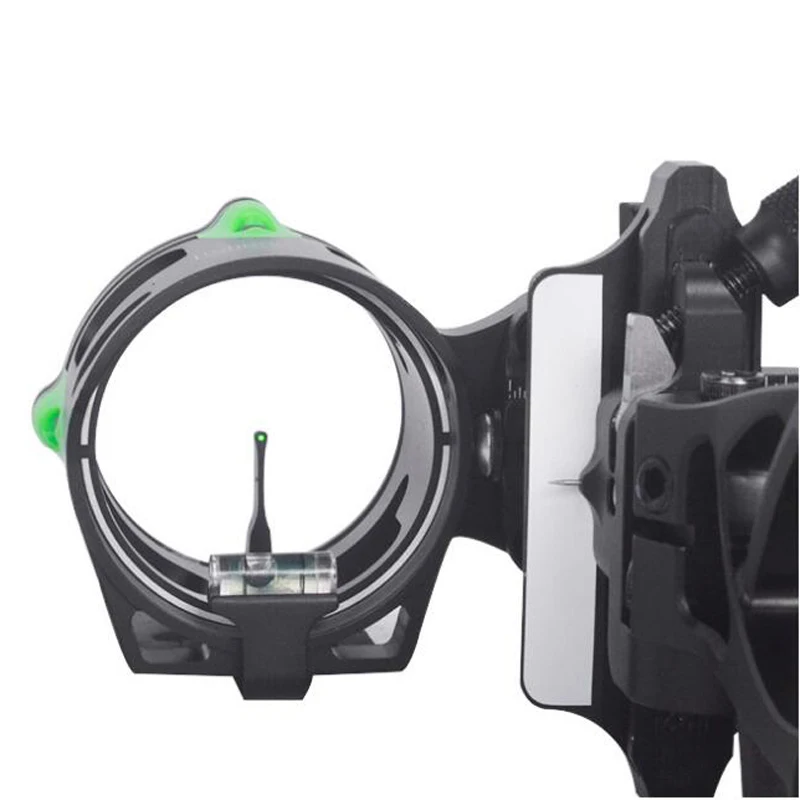 US $122.47 1 Pin Kinex Compound Bow Sight Micro Adjustable 4x Lens For High Precision Bow And Arrow Archery Sight