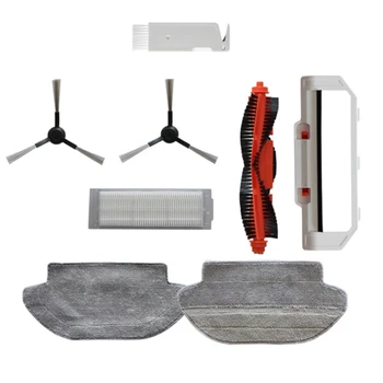

Main Brush Hepa Filter Side Brush Mop Cloth Main Brush Cover for Xiaomi Robot Vacuum Cleaner STYJ02YM Parts