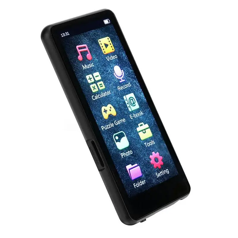

Portable Bluetooth 5.0 MP3 Player 3.5'' IPS Screen Card Support 8GB 128GB Resolution 800*340 TF R8B2