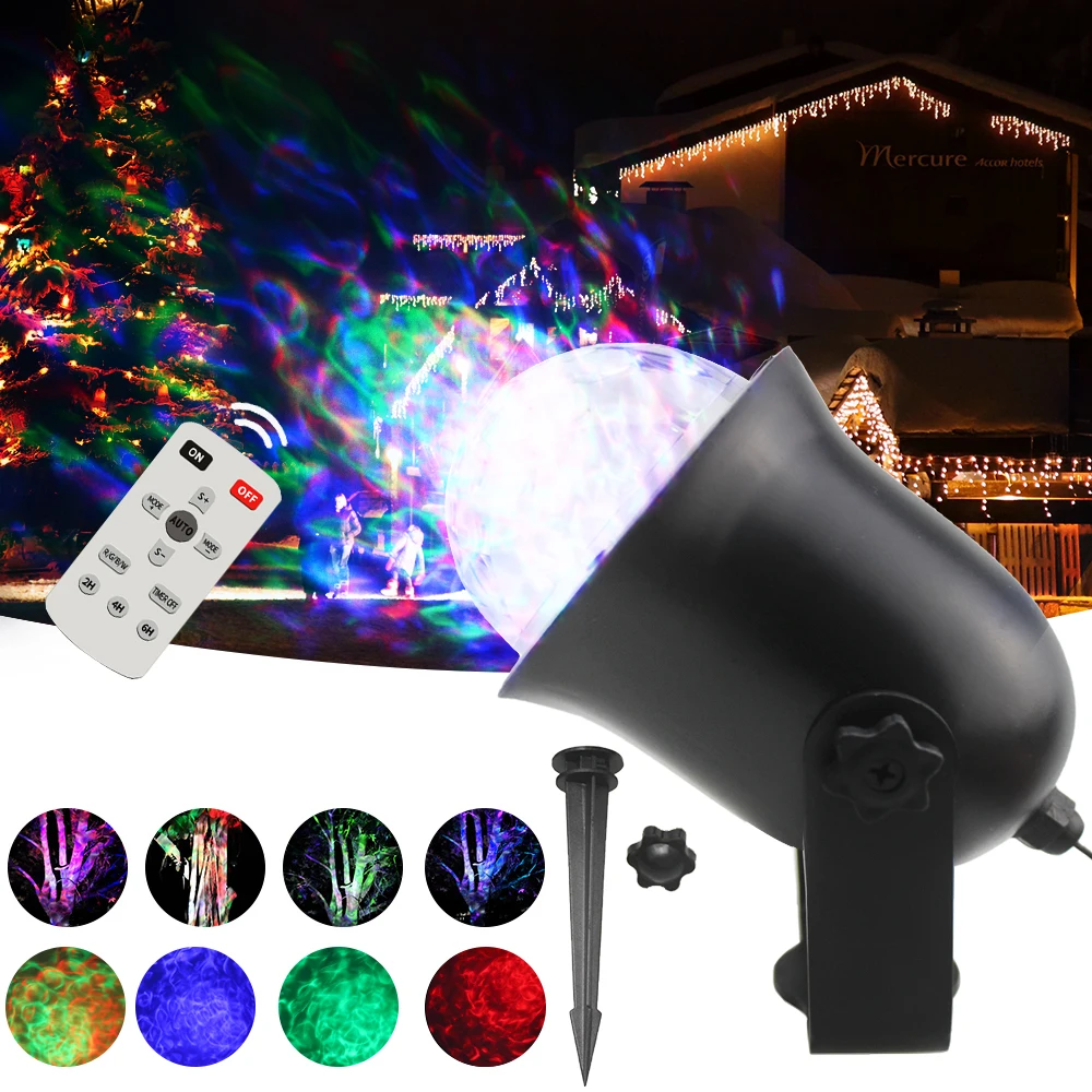

LED Disco Light Projector Effect Lamp Light Music Christmas Party DJ Disco Ball Light Led Lights Decoration New