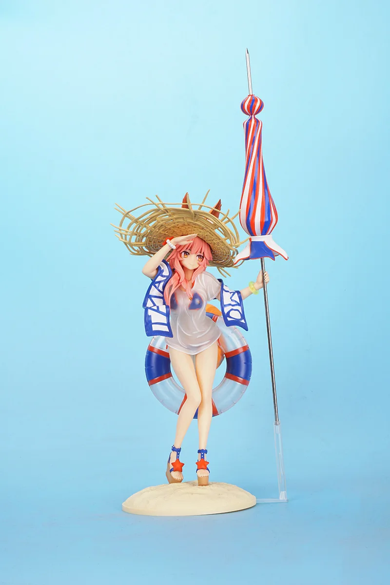 

Ollie Anime Fate/Grand Order FGO Wife Fox Swimwear Jade Algae Front Ver. Garage Kit Decoration