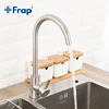 Frap High Quality Stainless Steel Black Spray Paint Kitchen Sink Faucet Single Handle Cold and Hot Water Mixer Faucets Y40001/3 ► Photo 3/6