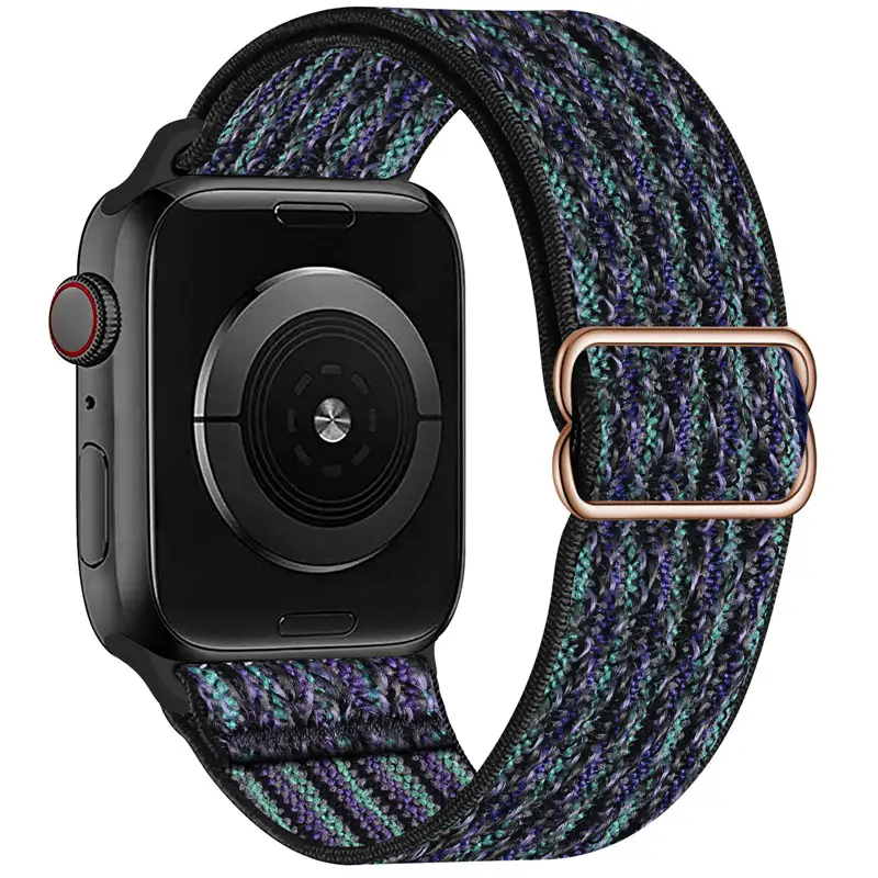 Nylon Strap For Apple Watch band 38 40 42 44 45 49mm Sports Loop Watchband For IWatch series Ultra 9 8 7 SE 6 5 4 Correa - Image 14