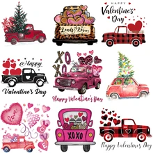 Fashion Patch Iron On Transfer For Clothing Christmas Thermal Transfer For Clothes DIY Vinyl Applique Thermo Sticker On Clothes