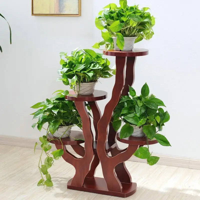 Садовые деревянные полки для Estante Para Plantas Etagere Plante Rak Bunga полка Stojak Na Kwiaty стойка