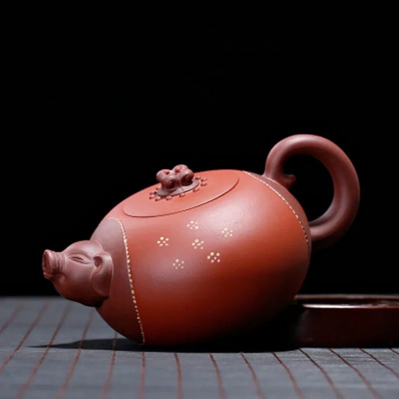 Teapot Yixing Zisha Clay Chinese Handmade Tea Pot Gongfu Tea Set 440ml High Quality New Design Safe Packaging With Gift Box