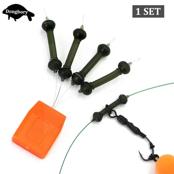 

Carp Fishing Accessories Heli Rigs Chod Beads Rubber Sleeve for Helicopter Rig Line Protector Carp Fishing Feeder Rig Tackle Kit