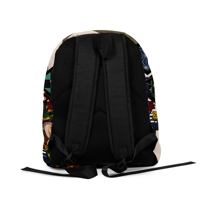 NWZSM Demon Slayer Kimetsu No Yaiba Backpack Canvas Bag Kamado Tanjirou School Bags Girl Nezuko Notebook Cosplay -Zentai shop online H9b1288b9e8874217974847a99ee39481J.jpg