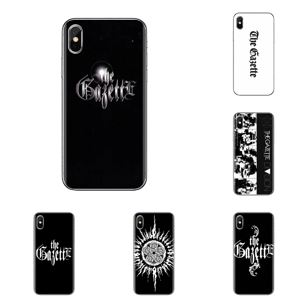 Логотип the gazette Япония рок группа ТПУ чехол для sony Xperia Z Z1 Z2 Z3 Z5 compact M2 M4 M5 E3 T3 XA Aqua LG G4