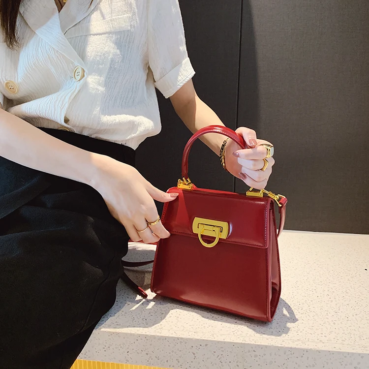 Koop 2019 Nieuwe Mode Vrouwen Dames Messenger Schouder Handtas Zwarte Luxe Merk Designer Handtas