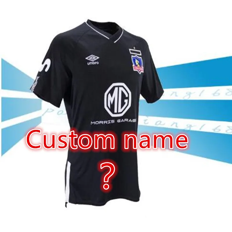 CSD Colo футбольные майки Deportivo Colo-Colo домашняя футбольная рубашка Marcos Bolados Jorge Valdivia maillots de foot - Цвет: shirt