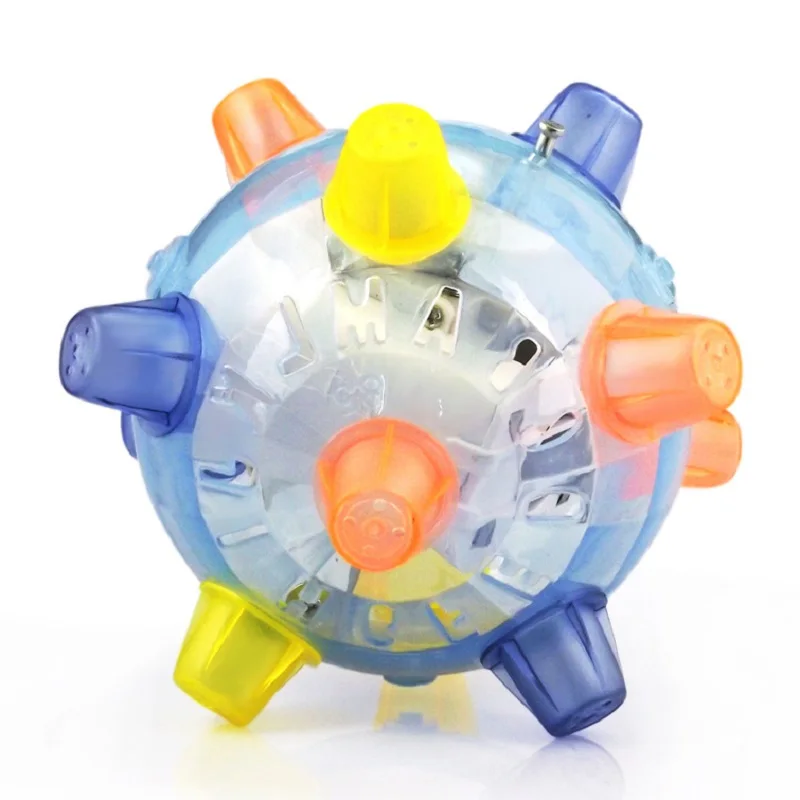 New Kids Led Light Ball Toys Jumping Dancing Music Flashing Bouncing Ball Funny Children Toys Boy Girl Gift 2
