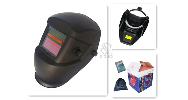 

Free shipping Auto Welding Helmet Solar Powered Welding Mask EH-200
