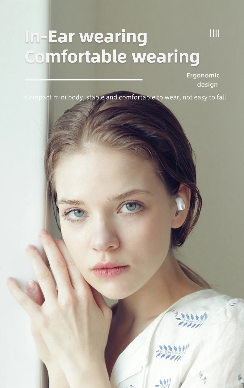 tws 5 0 hif bass wireless earbuds headsets headphone in ear type c magnetic charging case bluetooth earphone