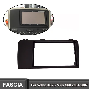 

2DIN Car Radio Fascia For 2004-2007 VOLVO XC70/ V70/ S60 Stereo Trim Kit Surround CD Dashboard Panel Audio Frame