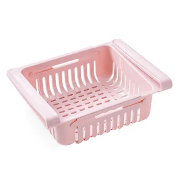 

Kitchen Article Storage Shelf Refrigerator Storage Box Refrigerators Drawer Shelf Plate Vegetable Fruit Organizer Box rangement