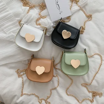 

ins net red mini bag female 2020 spring Korean version of the wild messenger bag chic simple chain coin purse