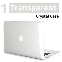 Sleek Crystal Protective Laptop Case - Touch ID Pro16 A2141 (Crystal Transparent)