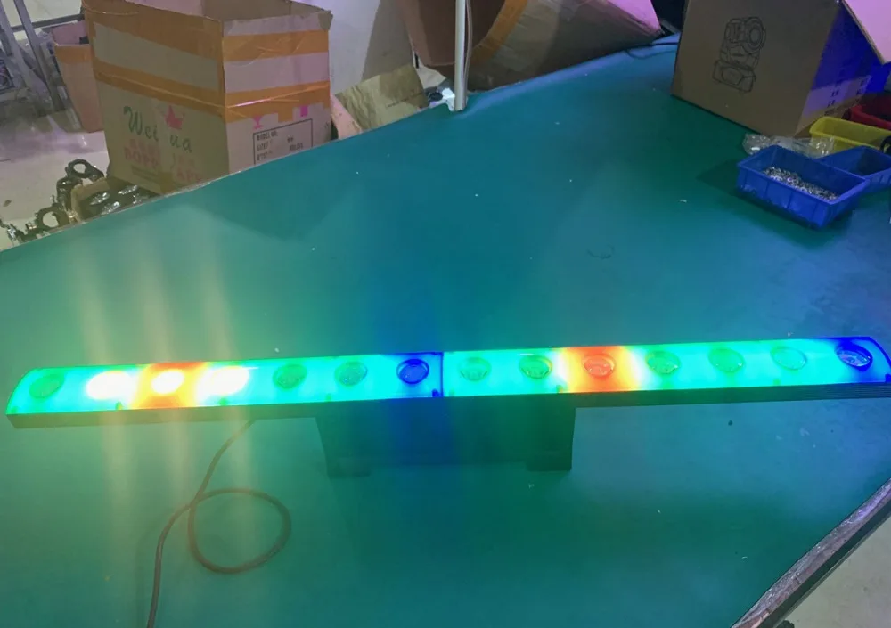 Светодиодный фонарь, светодиодный луч, 2в1, 12x5 Вт, теплый свет, 72 шт., RGB, 3в1, SMD5050, светодиодный, dmx, fase, licht, dj, disco verlichting