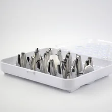 26 нержавеющая сталь установленный цветок рот набор торт Nai You Zui 430 шов цветок кончик торт выпечки инструмент