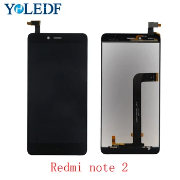 

Tested LCDFor XIAOMI Redmi Note 2 Touch Screen Digitizer Replacement For Hongmi Note 2 Digitizer assembly With Frame 5.5+etools