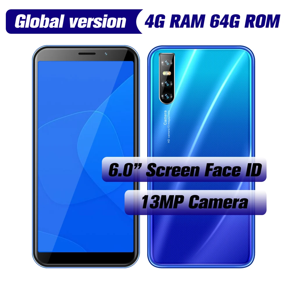 Смартфон Note 9 Pro 5 + 13 МП 4 64 ГБ 6 0 дюйма face ID|Смартфоны| |