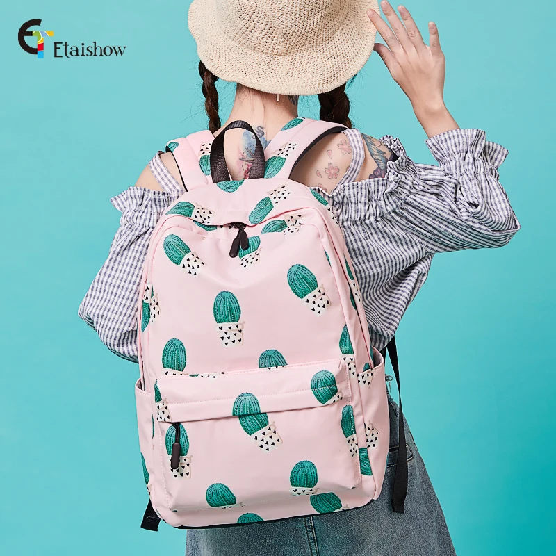 Вместительные школьные рюкзаки для учащихся средней школы женские сумки