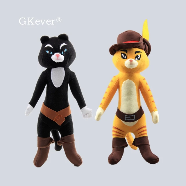 2023 Gato De Botas Perrito Brinquedos De Pelúcia Bonito Macio Recheado Jogo  De Desenhos Animados Anime Animal Desenhos Animados Cães Gatos Bonecas Fãs  Crianças Presente - AliExpress