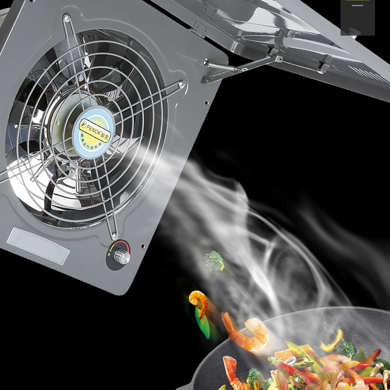 

10 Inches Exhaust Fan Flip Cover Kitchen Industry Window Type Ventilation Fan