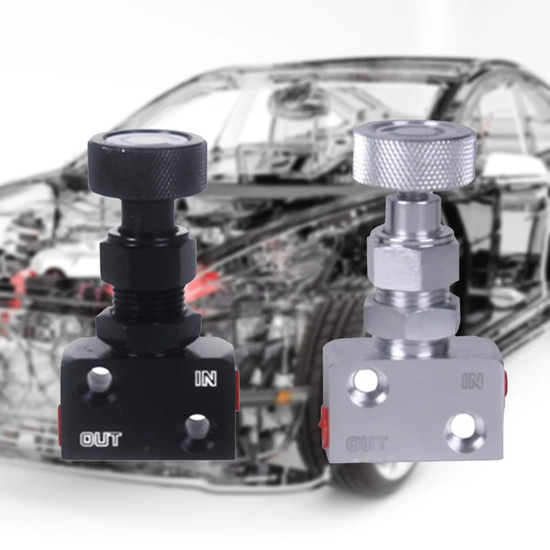 Автомобильный ремонт Универсальный тормоз пропорциональный клапан распределения тормоза Гидравлический Дрифт ручной тормоз пропорциональный клапан