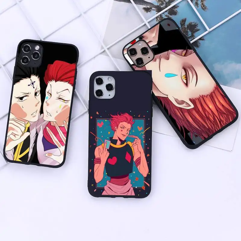 Чехол для телефона Hisoka Hunter Для iphone 12 11 Pro Mini XS MAX 8 7 6 6S Plus X 5S SE 2020 XR | Мобильные