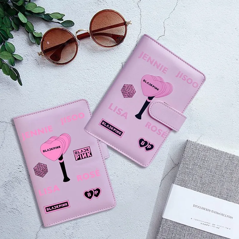 

KPOP BLACKPINK SEVENTEEN GOT7 TWICE EXO Notebook PU Notepad Around The Same Paragraph Stationery Supplies