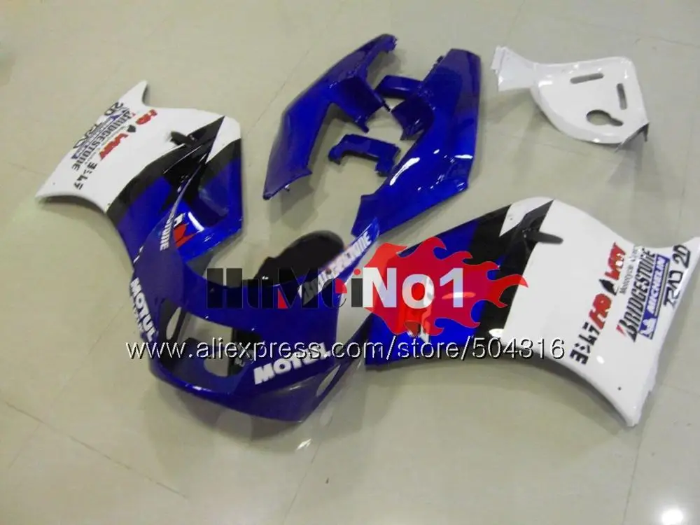 Корпус для SUZUKI RGV250 SAPC VJ22 RGV-250 VJ21 41MC. 68 всю 22 RGV 250 1992 1993 1994 1995 1996 92 93 94 95 96 белые, красные обтекатели - Цвет: No. 18
