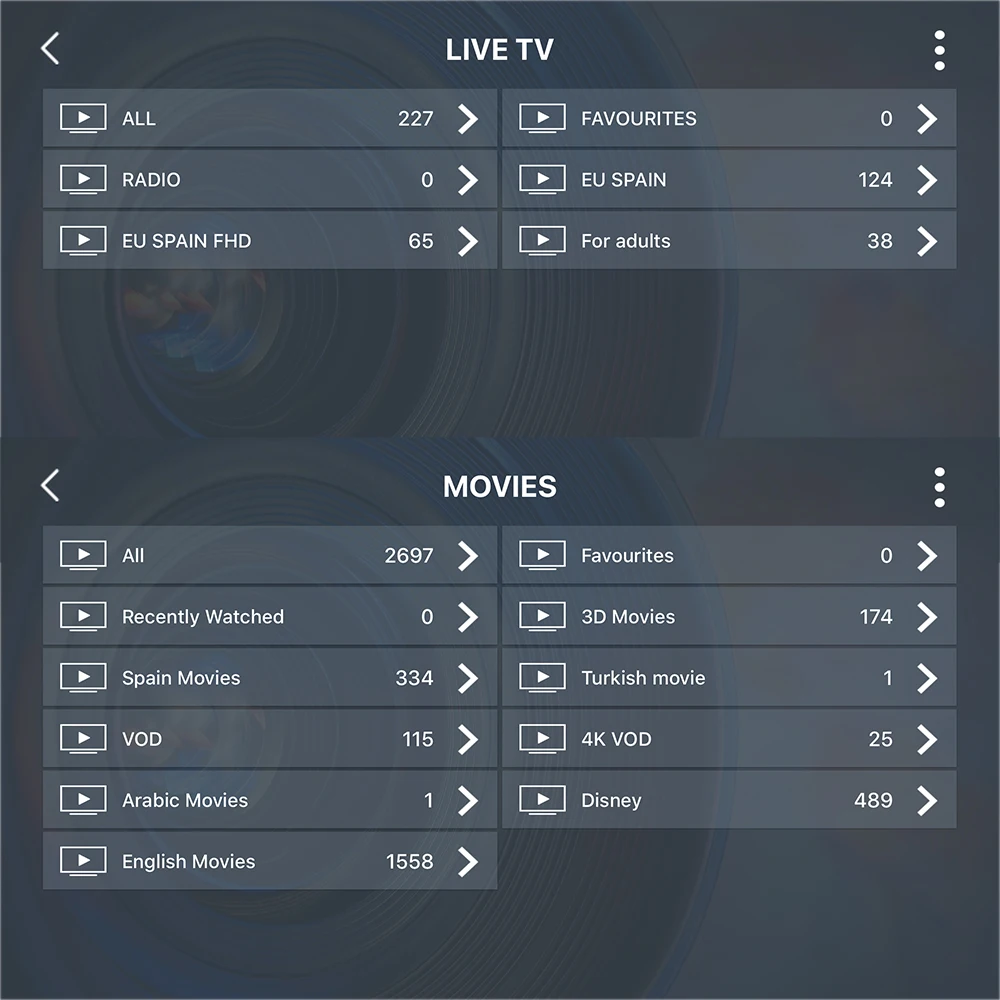 Tanie 1 rok IPTV europa hiszpania abonnement DAZN moto gp FHD Movistar Sport piłka nożna dla smart tv box IPTV smartfony X96 MiNi android ios