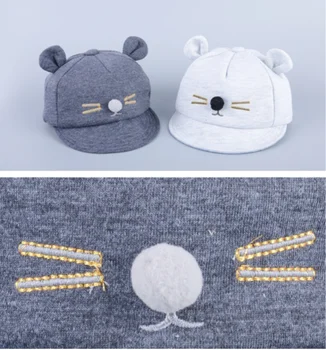 

DHL 100pcs Baseball Cap Sun Hat Cotton Visors Caps hip hop Children's Hat