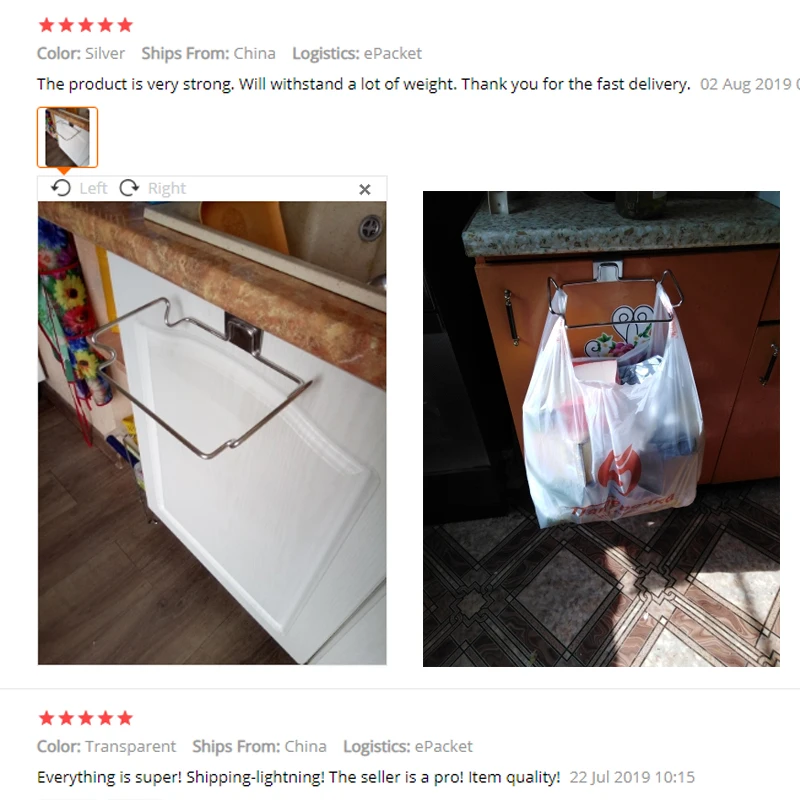 Подвесная стойка для мусора на дверь металлического шкафа сумка хранения кухне