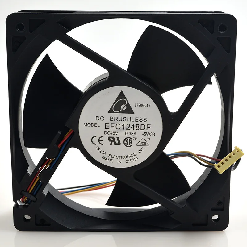 EFC-09D12M 9cm 9020 90X90X20mm DC 12V Rd alarm signal Dual ball fan For DWPH power supply fan mute server inverter cooling fan