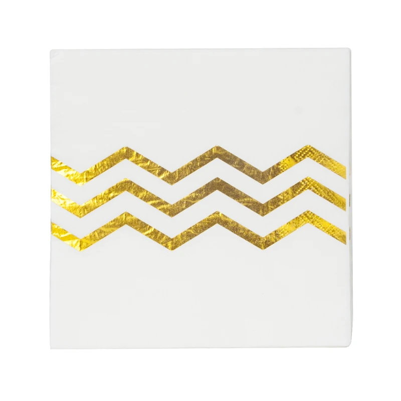 Napkin-20pcs 10 шт./лот радужные бронзовые одноразовые столовые приборы вечерние бумажные блюдца чашки подарок для ребенка бумажные соломинки свадебные принадлежности - Цвет: Napkin-20pcs