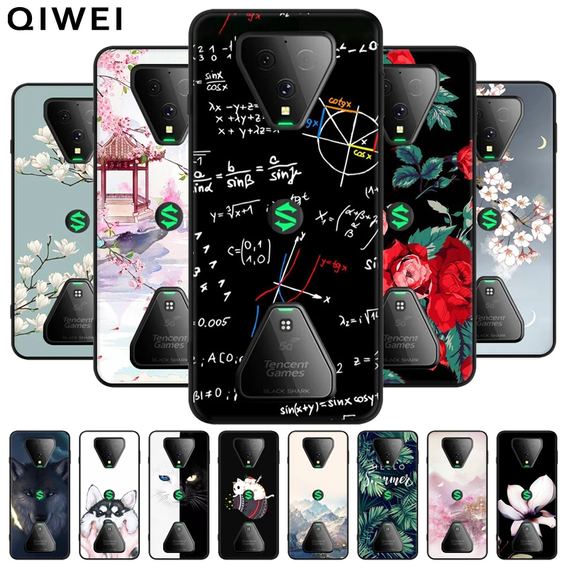 For Xiaomi Black Shark 3 Case 6.67'' painted Black Bumper Soft silicon Back Cover For Xiaomi Black Shark 3 Phone Cases KLE-A0 For Xiaomi Black Shark 3 Case 6.67'' painted Black Bumper Soft silicon Back Cover For Xiaomi Black Shark 3 Phone Cases KLE-A0