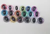 20pcs/lot N18 12mm 13 14 15 18 25mm plastic glitter clear safety toy cat eyes + glitter +hand washer--color option ► Photo 2/6