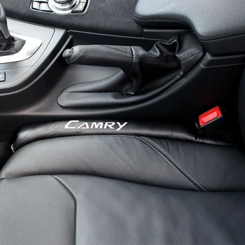 

Pu Leather Car Seat Gap Pad Fillers Stopper Leak Cover for Toyota Camry Center Spacer Mat Cushion Console Armrest Sticker