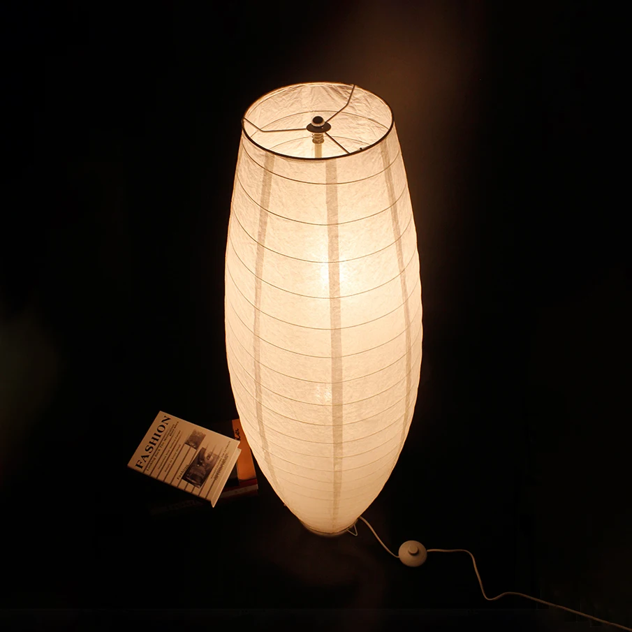 PROD 1005003329676754 Nordic Simple floor lamp Paper lampshade Standing
Lamps for Living Room bedroom Floor Light Indoor Lighting lampada
inteligente