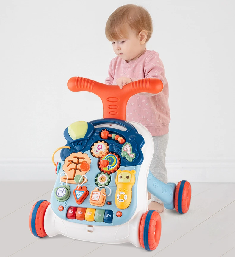 sit in baby walker with wheels