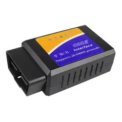 Новый мини ELM327V WiFi V1.5/V2.1 OBD2 автомобильный диагностический инструмент ELM-327 OBD II автомобильный диагностический сканер для Android и IOS